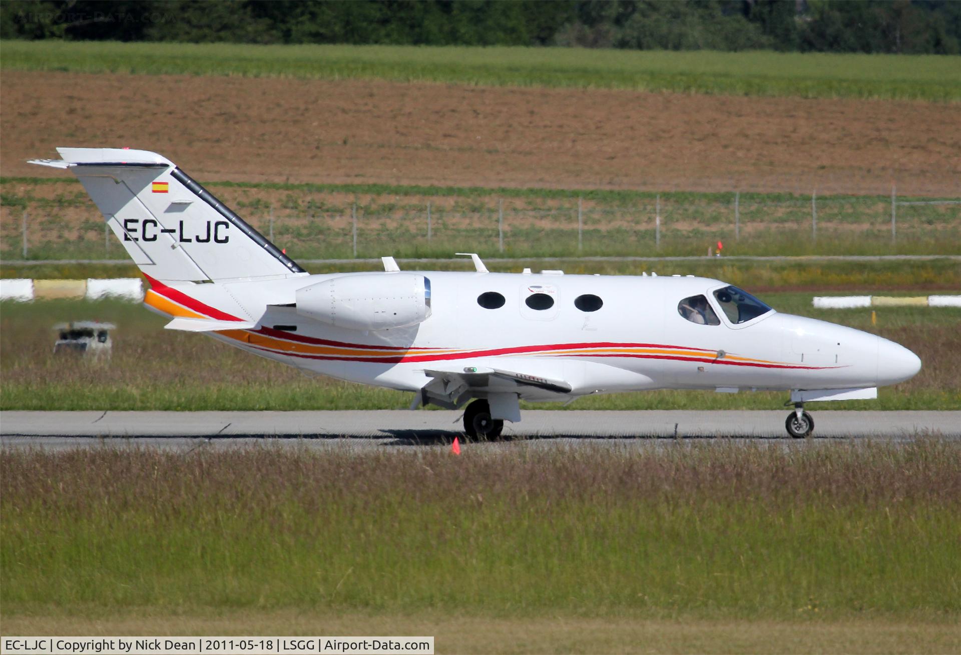 EC-LJC, 2010 Cessna 510 Citation Mustang Citation Mustang C/N 510-0355, LSGG/GVA