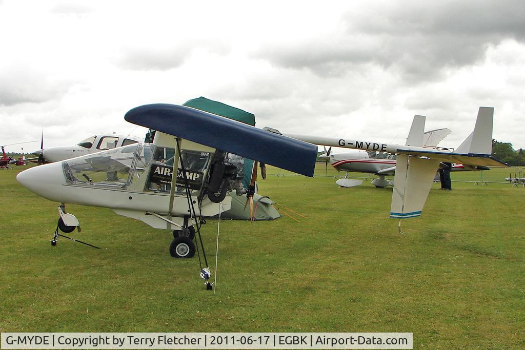 G-MYDE, 1993 CFM Shadow Series DD C/N K187, 1993 Cfm Metal-fax SHADOW SERIES CD, c/n: K187 at 2011 AeroExpo at Sywell