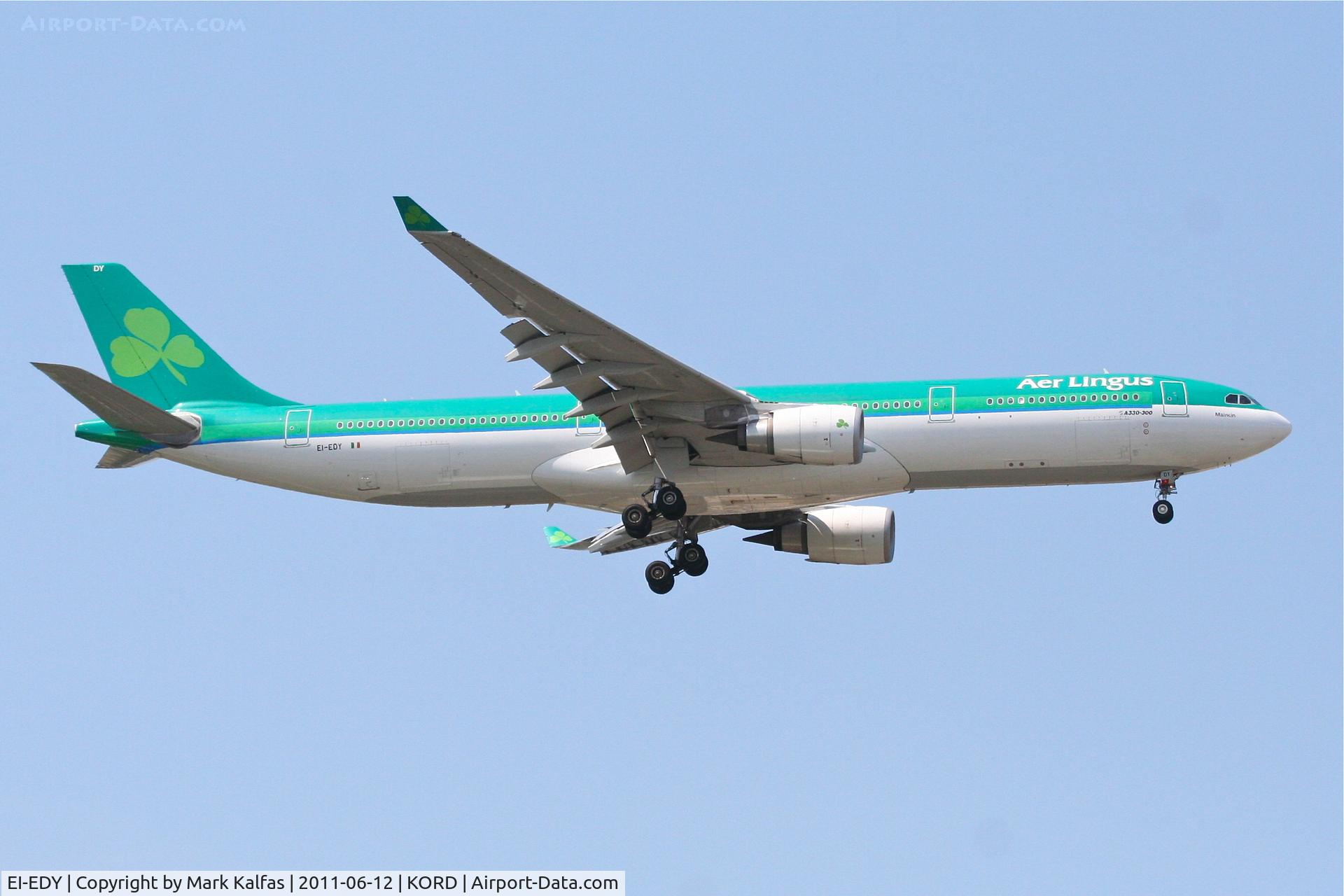 EI-EDY, 2009 Airbus A330-302 C/N 1025, Aer Lingus A330-302 