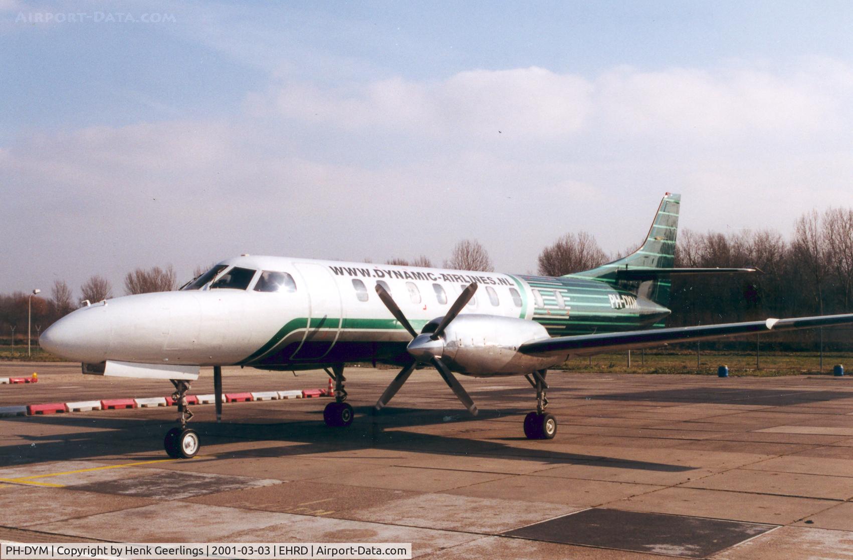 PH-DYM, 1982 Fairchild SA-227AC Metro III C/N AC-523, Dynamic Air - Rotterdam
