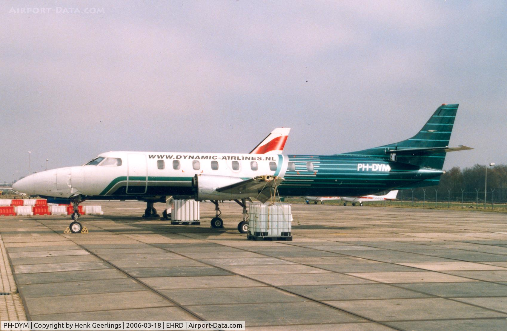 PH-DYM, 1982 Fairchild SA-227AC Metro III C/N AC-523, Dynamic Air - Rotterdam.

rashed during take off accident at RTM on 19 sep '05