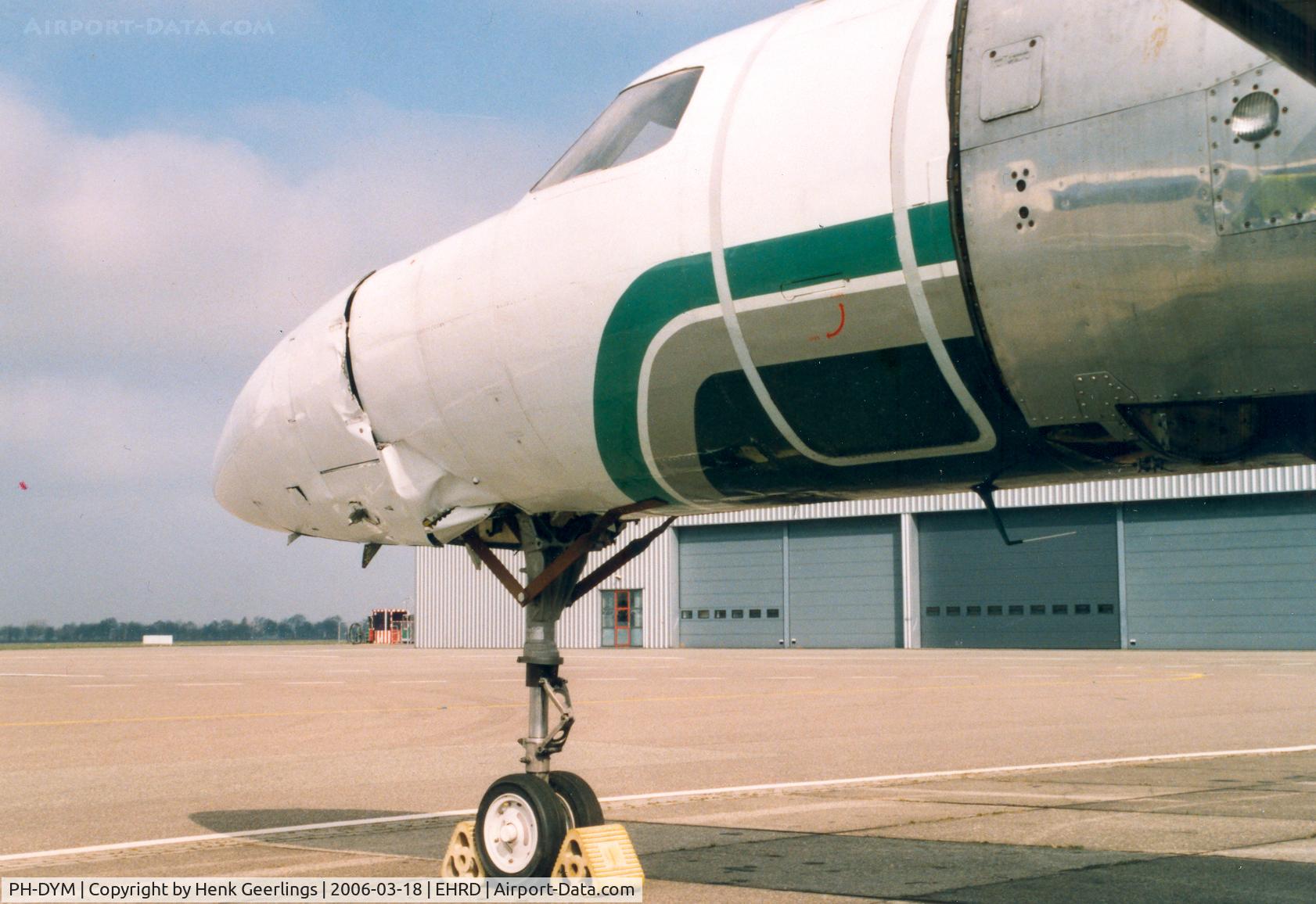 PH-DYM, 1982 Fairchild SA-227AC Metro III C/N AC-523, Dynamic Air - Rotterdam.

Crashed during take off accident at RTM on 19 sep '05