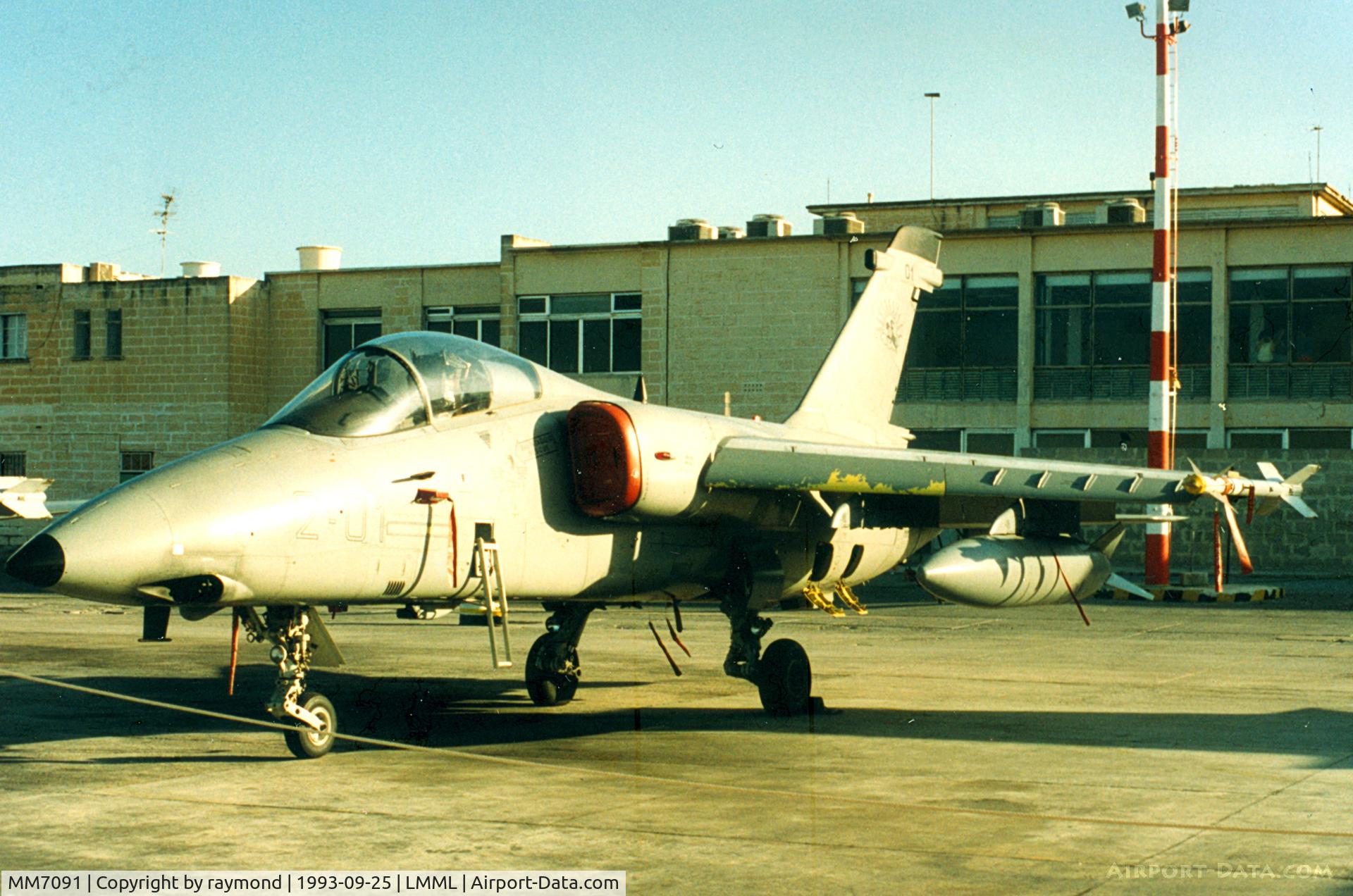 MM7091, 1988 AMX International AMX C/N IX003, AMX MM7091/2-01 Italian Air Force
