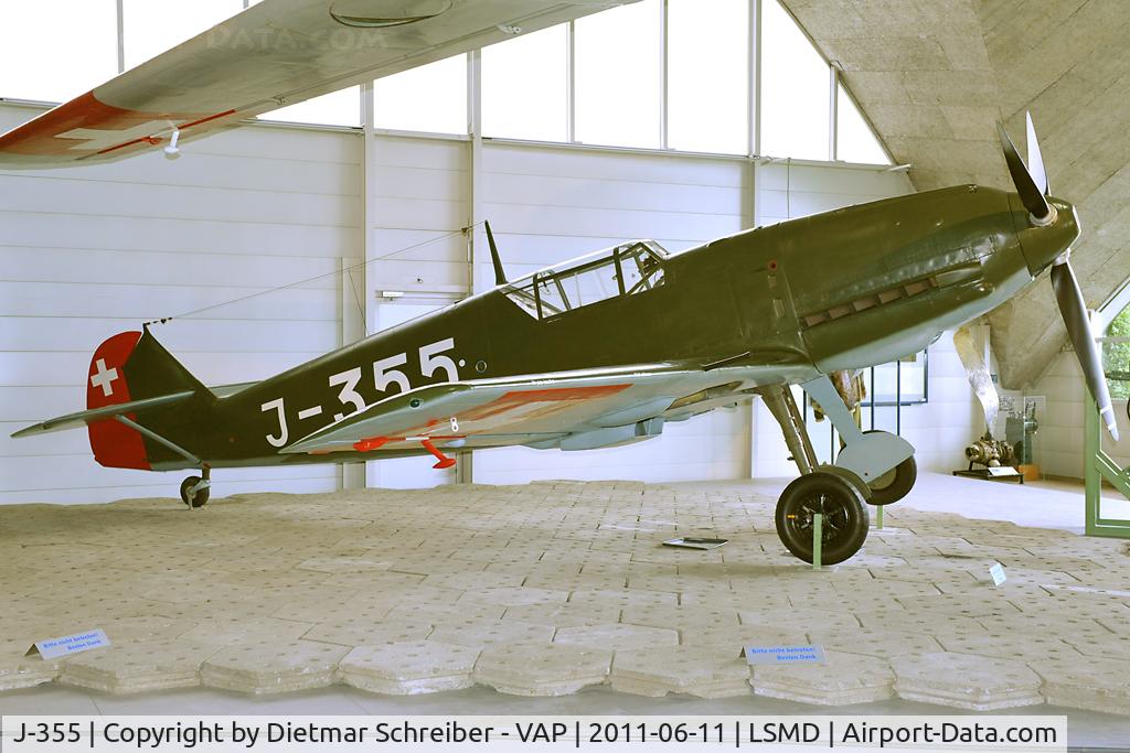 J-355, Messerschmitt Bf-109E-3 C/N 2242, Swiss Air Force Messerschmidt Bf109