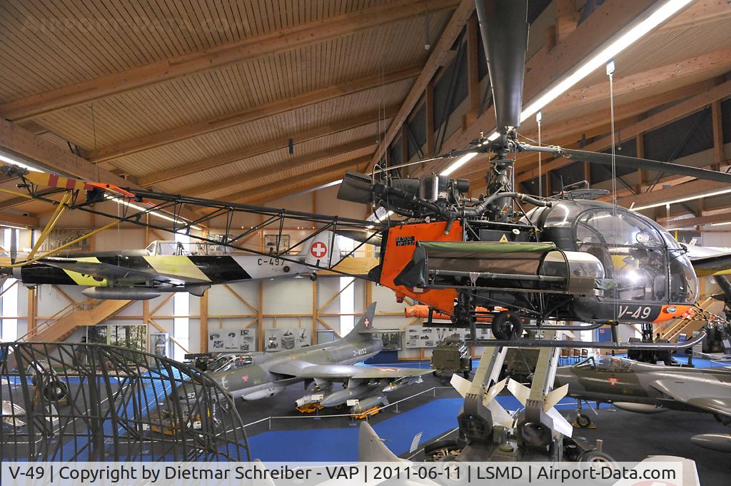 V-49, Sud SE-3130 Alouette II C/N 1237, Swiss Air Force Alouette 2
