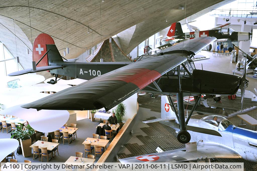A-100, Fieseler Fi-156C-3 Storch C/N 1685, Swiss Air Force Fieseler Storch