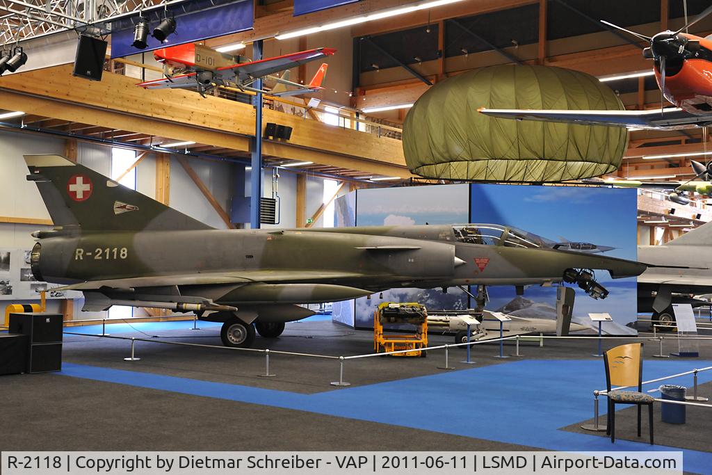 R-2118, Dassault Mirage IIIRS C/N 17-26-150/1038, Swiss Air Force Mirage 3