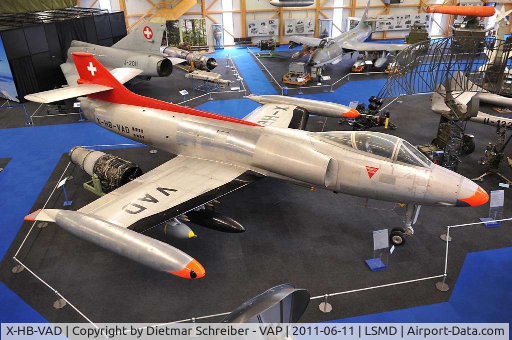 X-HB-VAD, 1955 FFA P-16 MkIII C/N 05, FFA P16