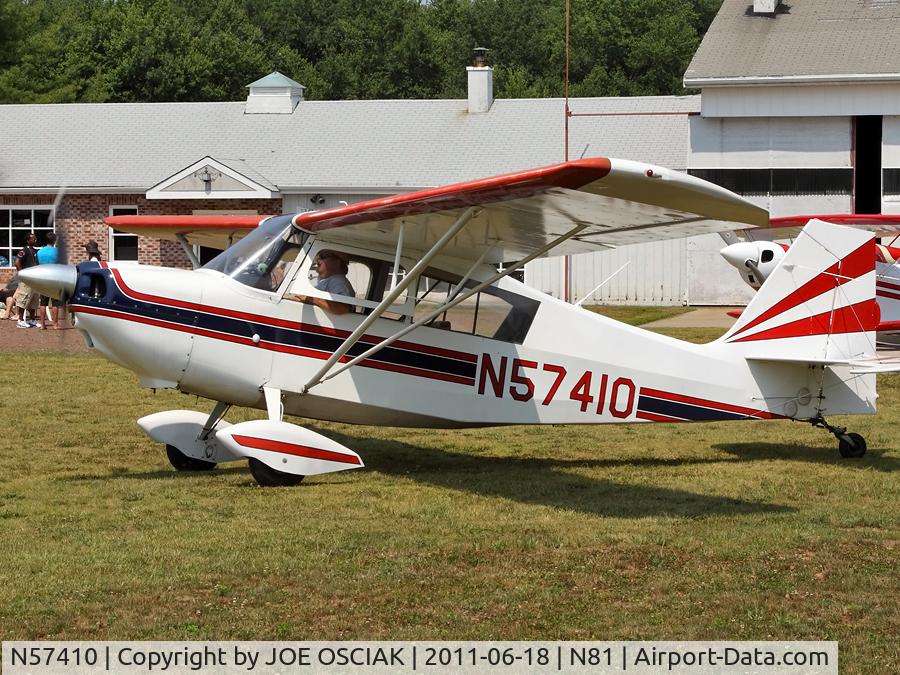 N57410, 1973 Bellanca 7ECA Citabria C/N 941-73, @ Hammonton