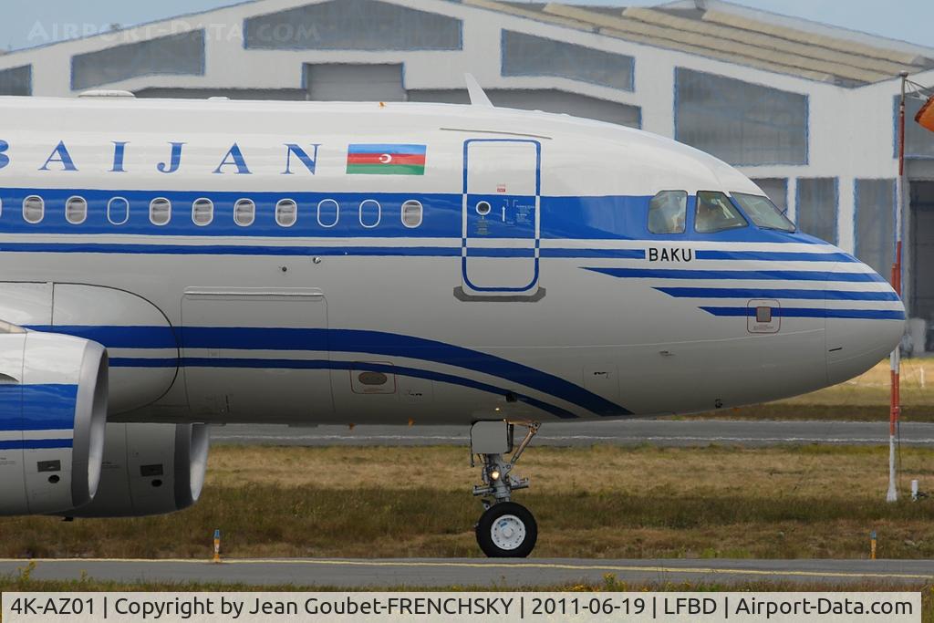 4K-AZ01, 2005 Airbus ACJ319 (A319-115/CJ) C/N 2487, AZERBAIJAN GVT