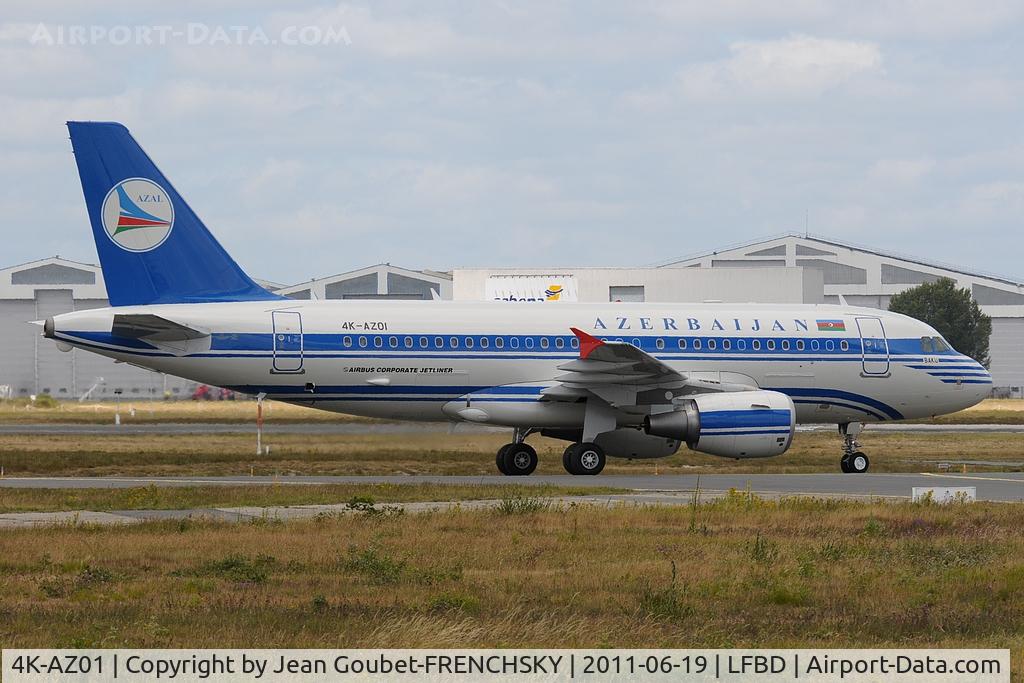 4K-AZ01, 2005 Airbus ACJ319 (A319-115/CJ) C/N 2487, AZERBAIJAN GVT