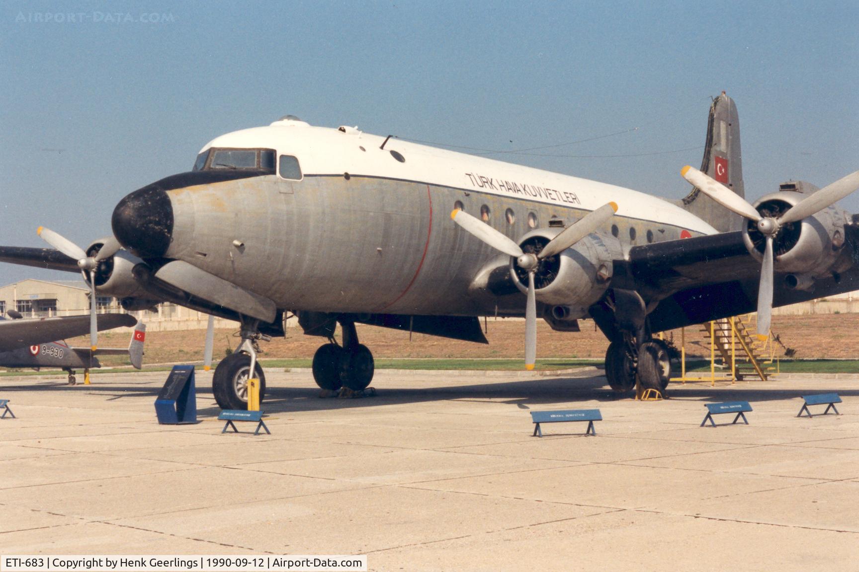 ETI-683, 1942 Douglas C-54D Skymaster C/N 10788-519, Turkish AF , Museum at Istanbul
