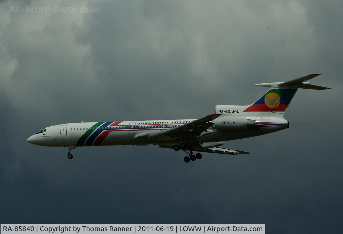 RA-85840, 1998 Tupolev Tu-154M C/N 98A1011, Daghestan Airlines Tu-154M