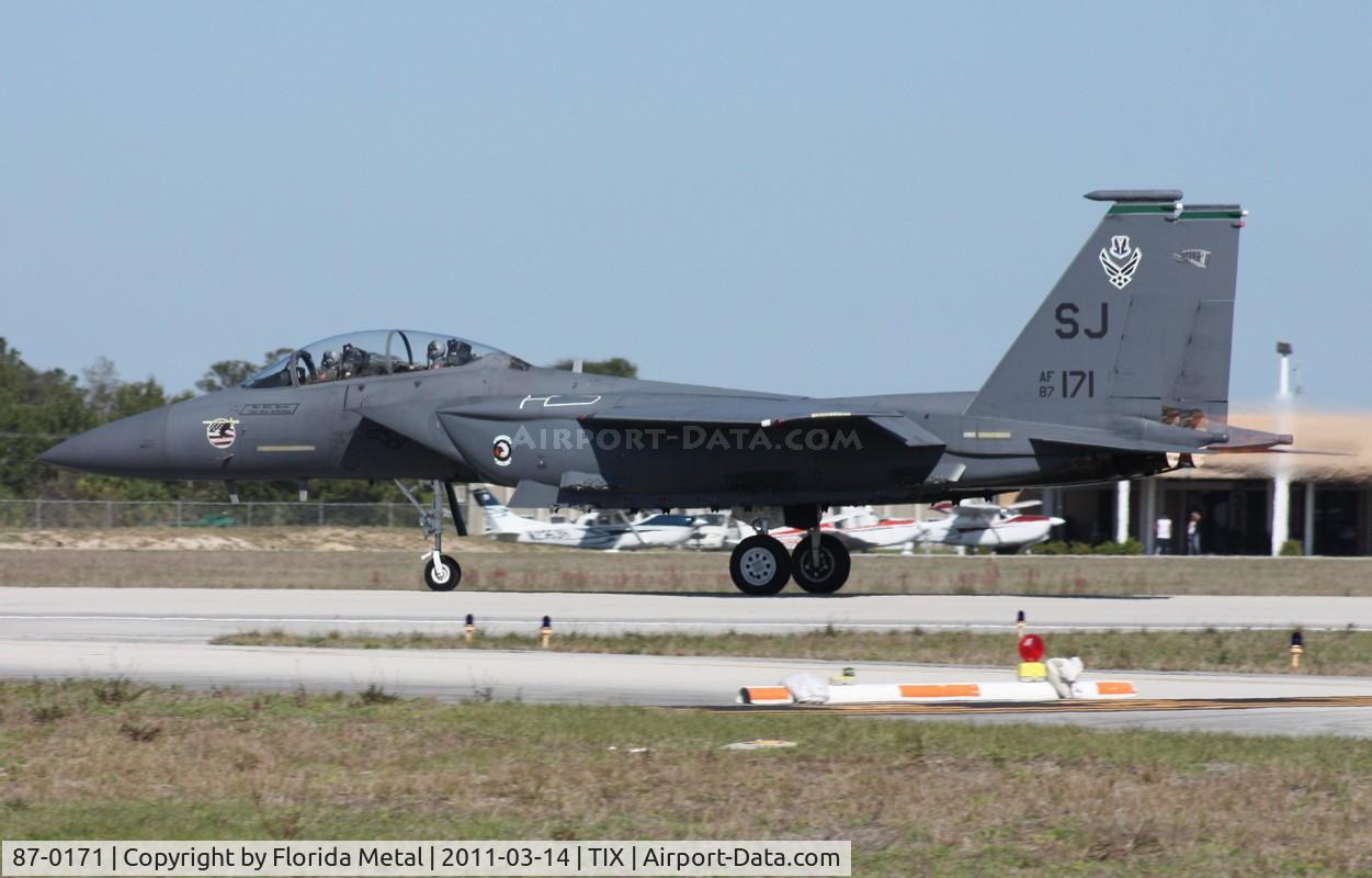 87-0171, 1987 McDonnell Douglas F-15E Strike Eagle C/N 1036/E011, F-15E