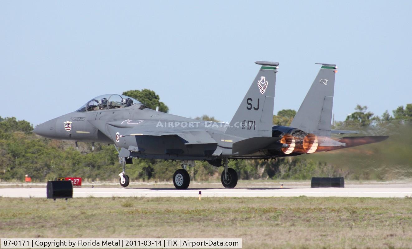 87-0171, 1987 McDonnell Douglas F-15E Strike Eagle C/N 1036/E011, F-15E