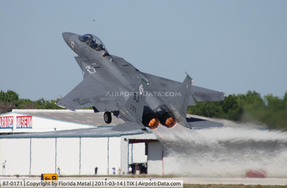 87-0171, 1987 McDonnell Douglas F-15E Strike Eagle C/N 1036/E011, F-15E
