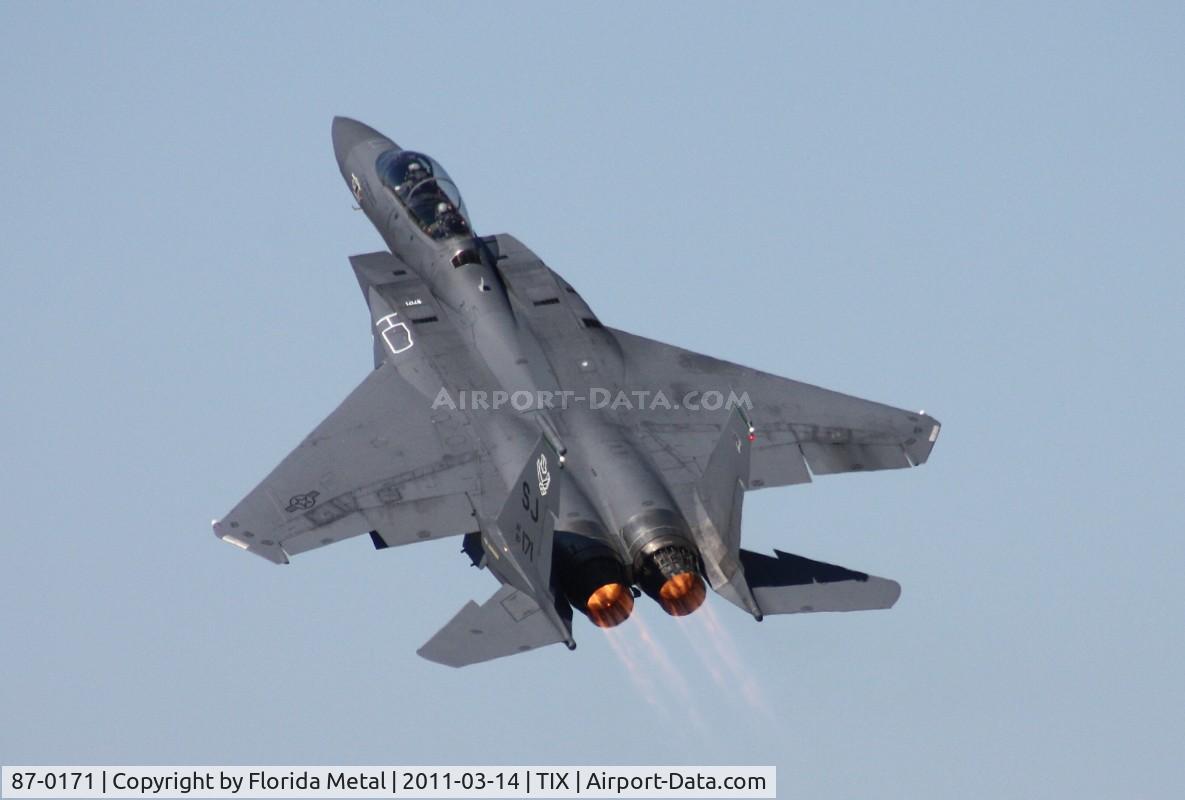 87-0171, 1987 McDonnell Douglas F-15E Strike Eagle C/N 1036/E011, F-15E