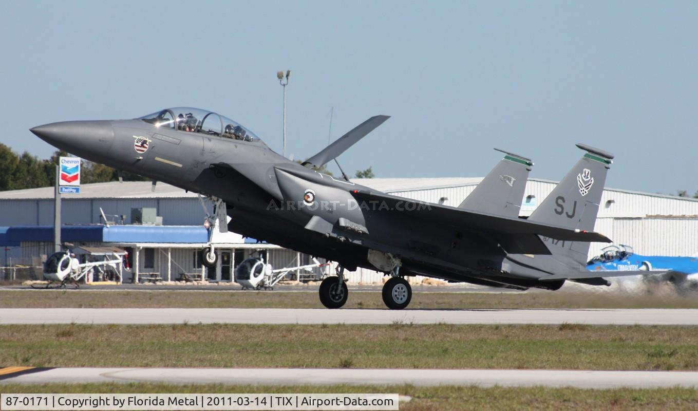87-0171, 1987 McDonnell Douglas F-15E Strike Eagle C/N 1036/E011, F-15E