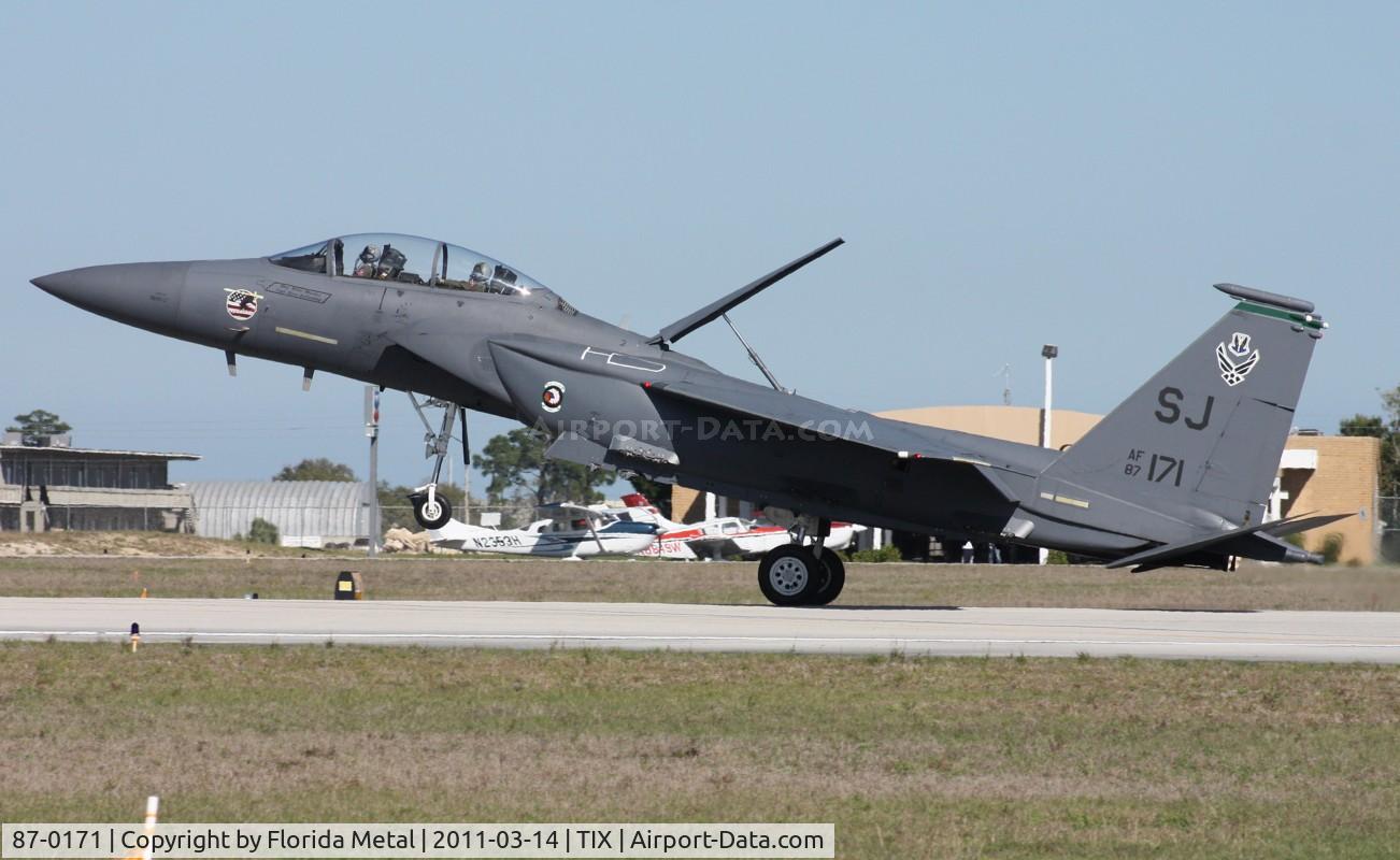 87-0171, 1987 McDonnell Douglas F-15E Strike Eagle C/N 1036/E011, F-15E