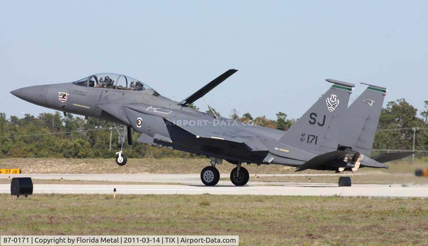 87-0171, 1987 McDonnell Douglas F-15E Strike Eagle C/N 1036/E011, F-15E
