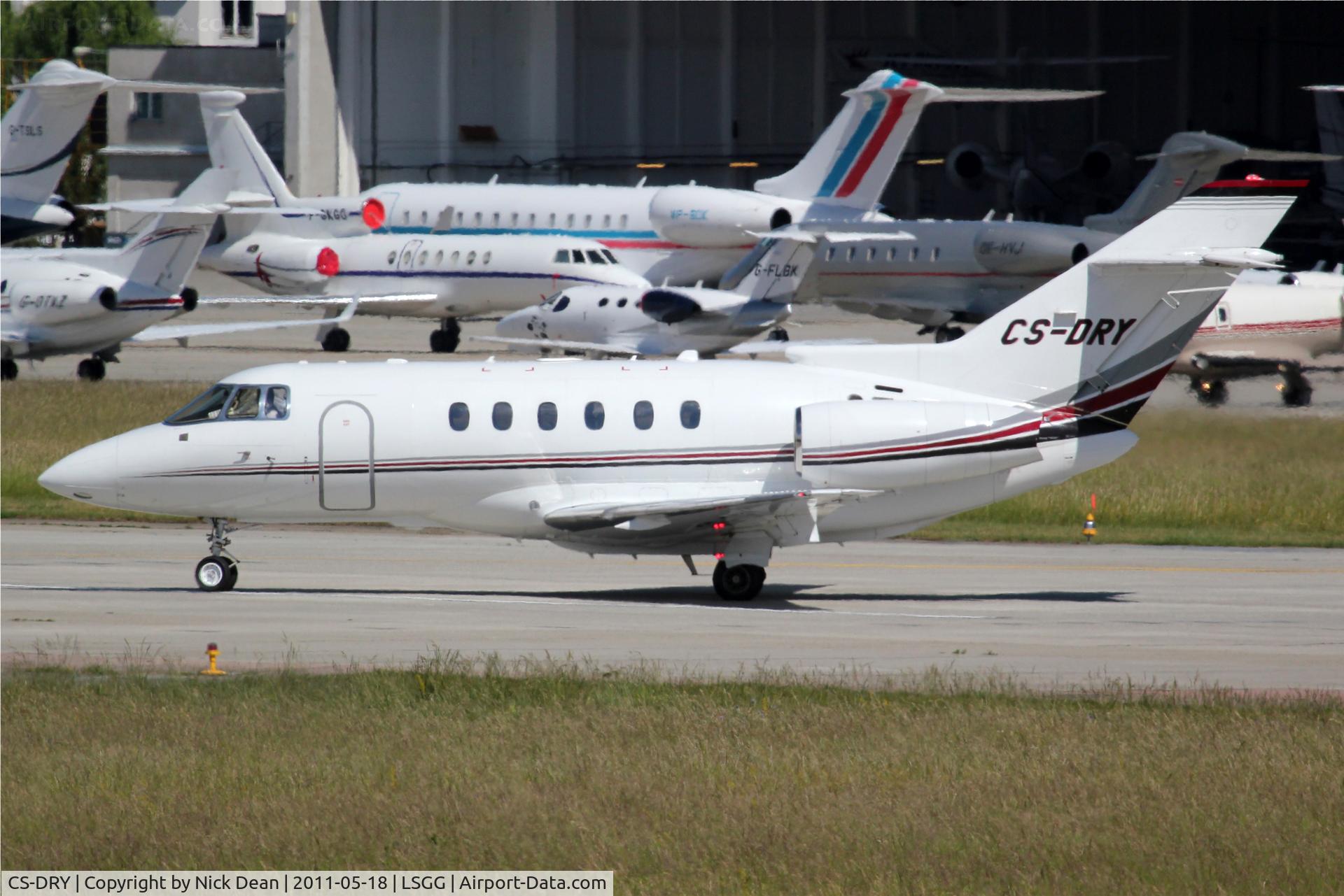 CS-DRY, 2007 Raytheon Hawker 800XP C/N 258840, LSGG/GVA