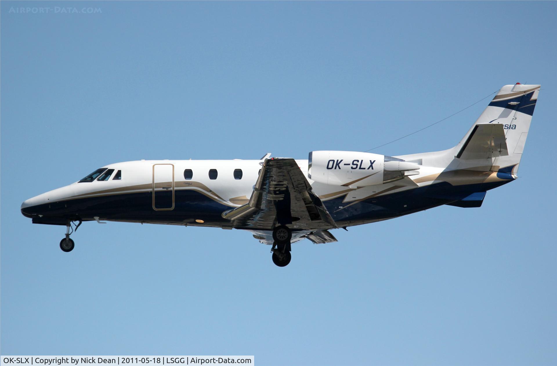 OK-SLX, 2002 Cessna 560XL Citation Excel C/N 560-5243, LSGG/GVA