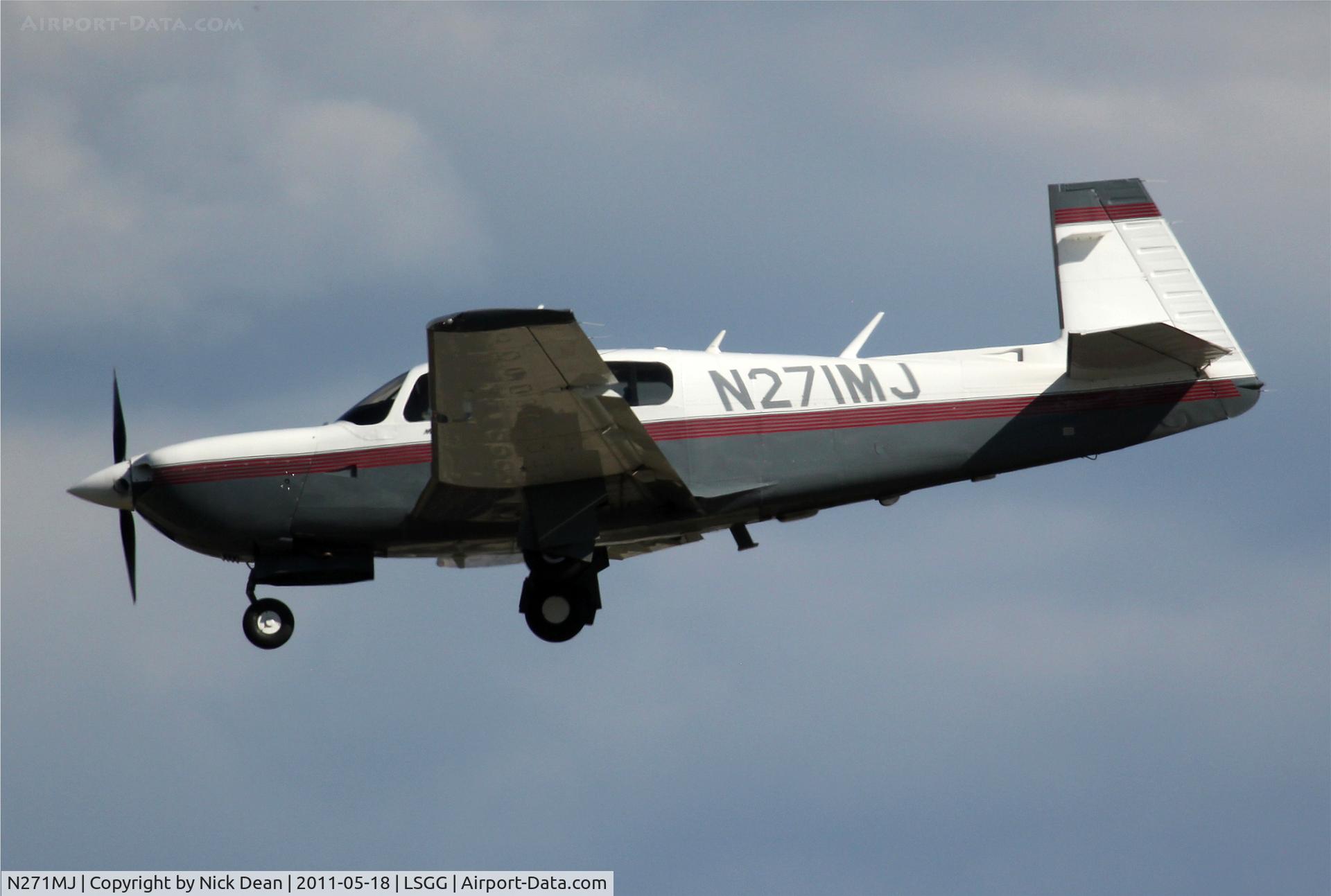 N271MJ, 1992 Mooney M20M Bravo C/N 27-0127, LSGG/GVA