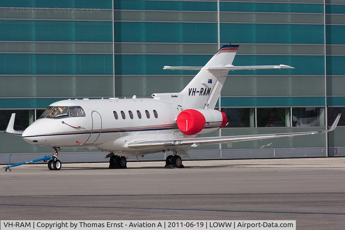 VH-RAM, 2007 Hawker Beechcraft Hawker 850XP C/N 258844, Hawker 850XP