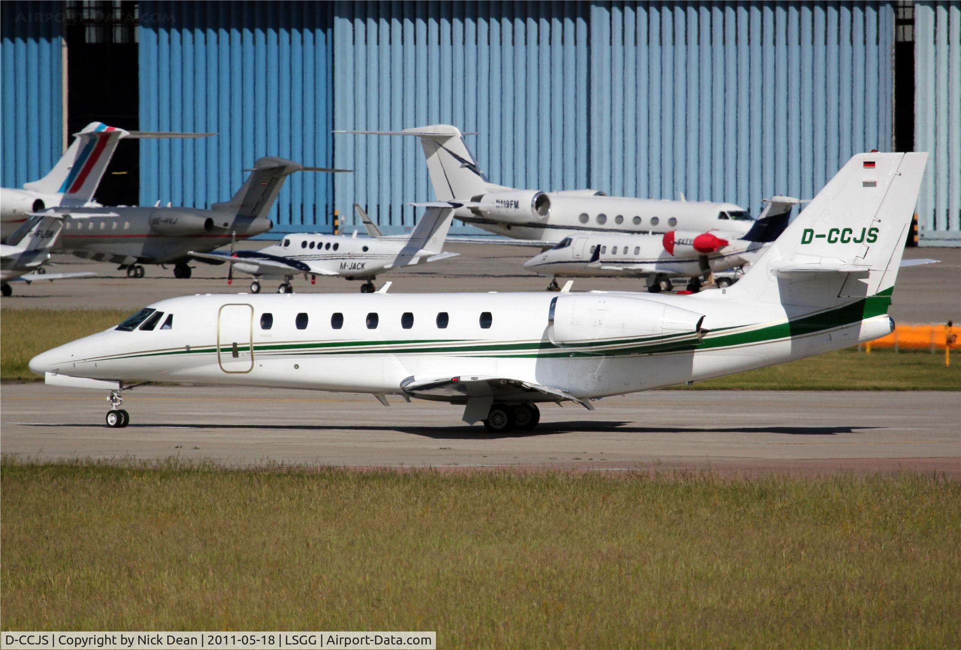 D-CCJS, 2007 Cessna 680 Citation Sovereign C/N 680-0175, LSGG/GVA