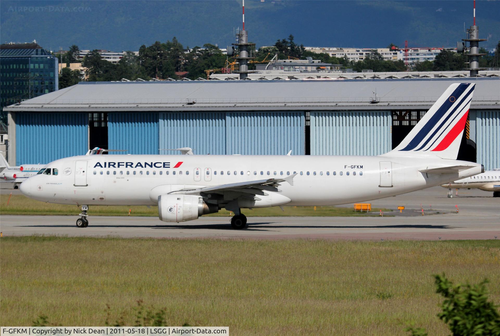 F-GFKM, 1990 Airbus A320-211 C/N 0102, LSGG/GVA