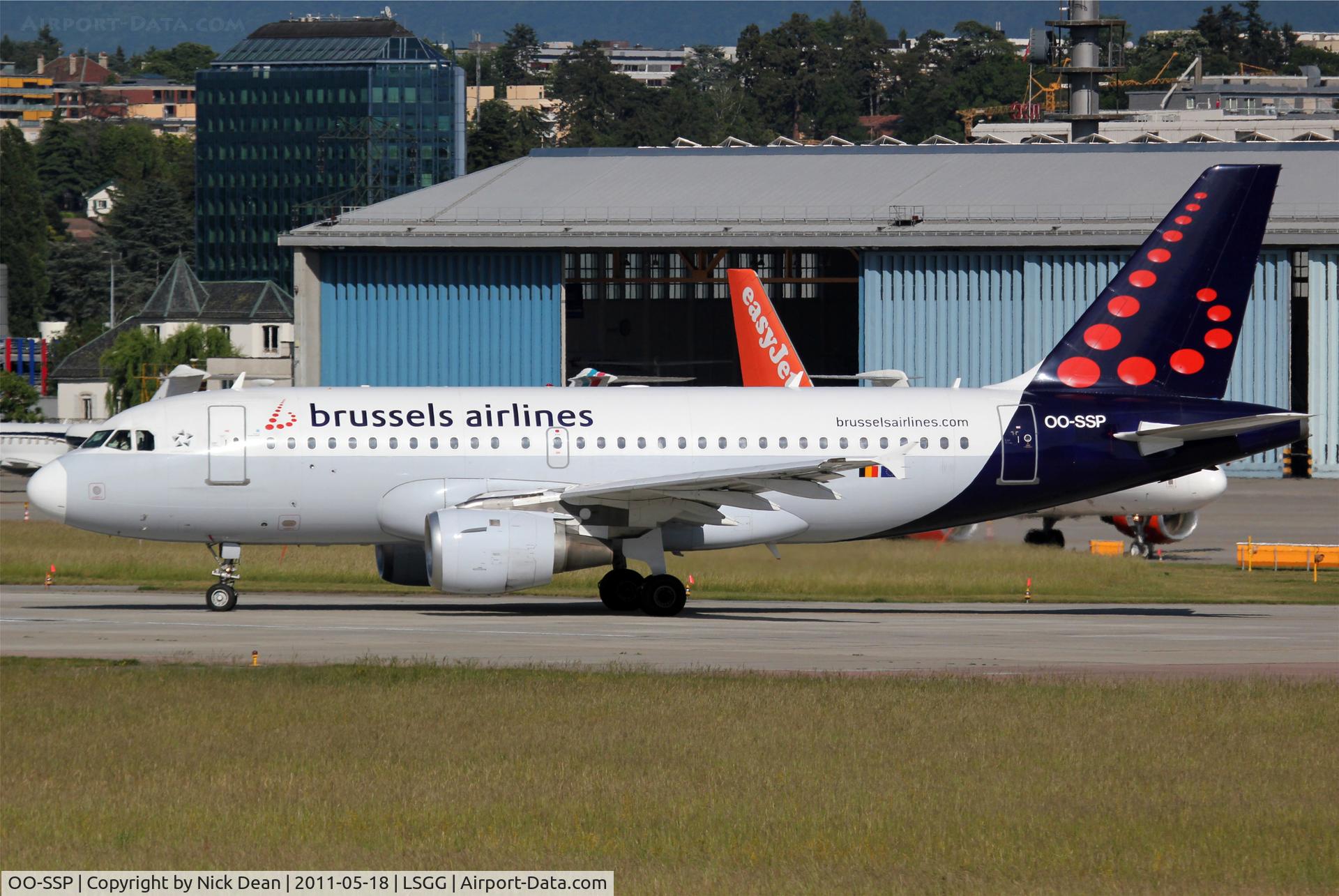 OO-SSP, 1996 Airbus A319-113 C/N 644, LSGG/GVA