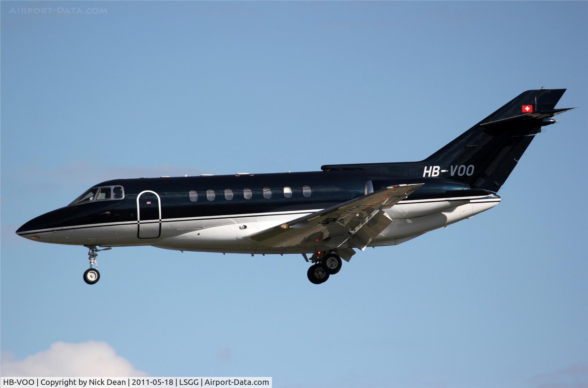 HB-VOO, 1992 British Aerospace BAe.125-1000A C/N 259030, LSGG/GVA