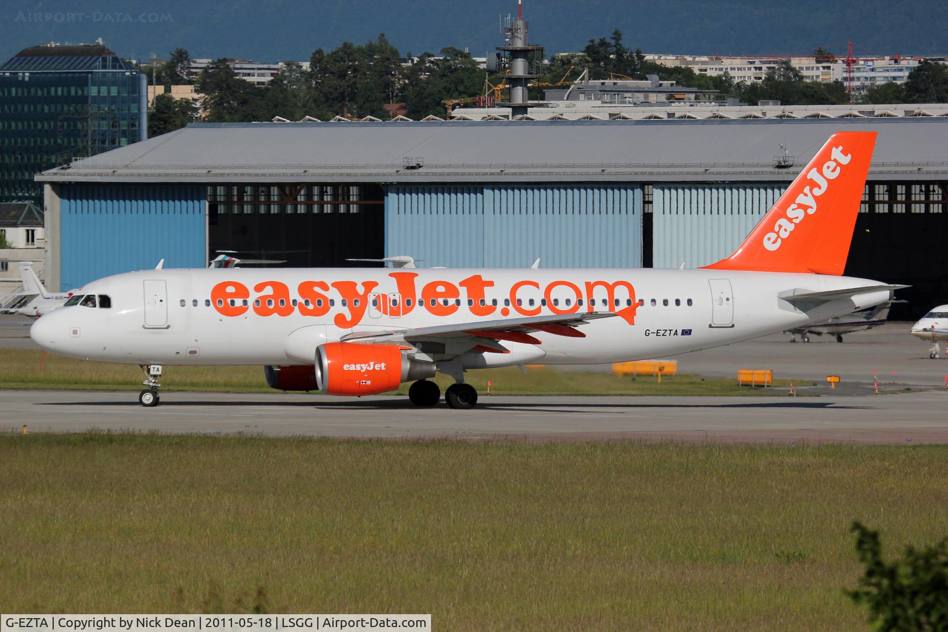 G-EZTA, 2009 Airbus A320-214 C/N 3805, LSGG/GVA