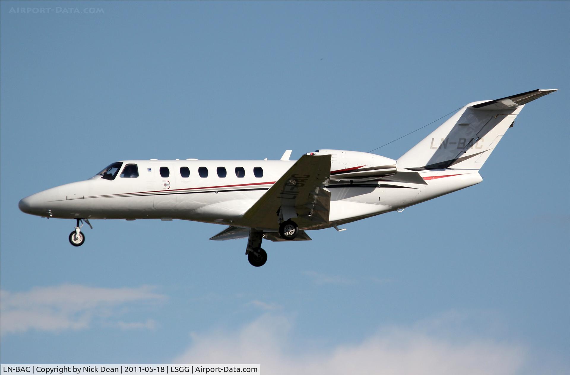 LN-BAC, 2009 Cessna 525A CitationJet CJ2 C/N 525A-0446, LSGG/GVA