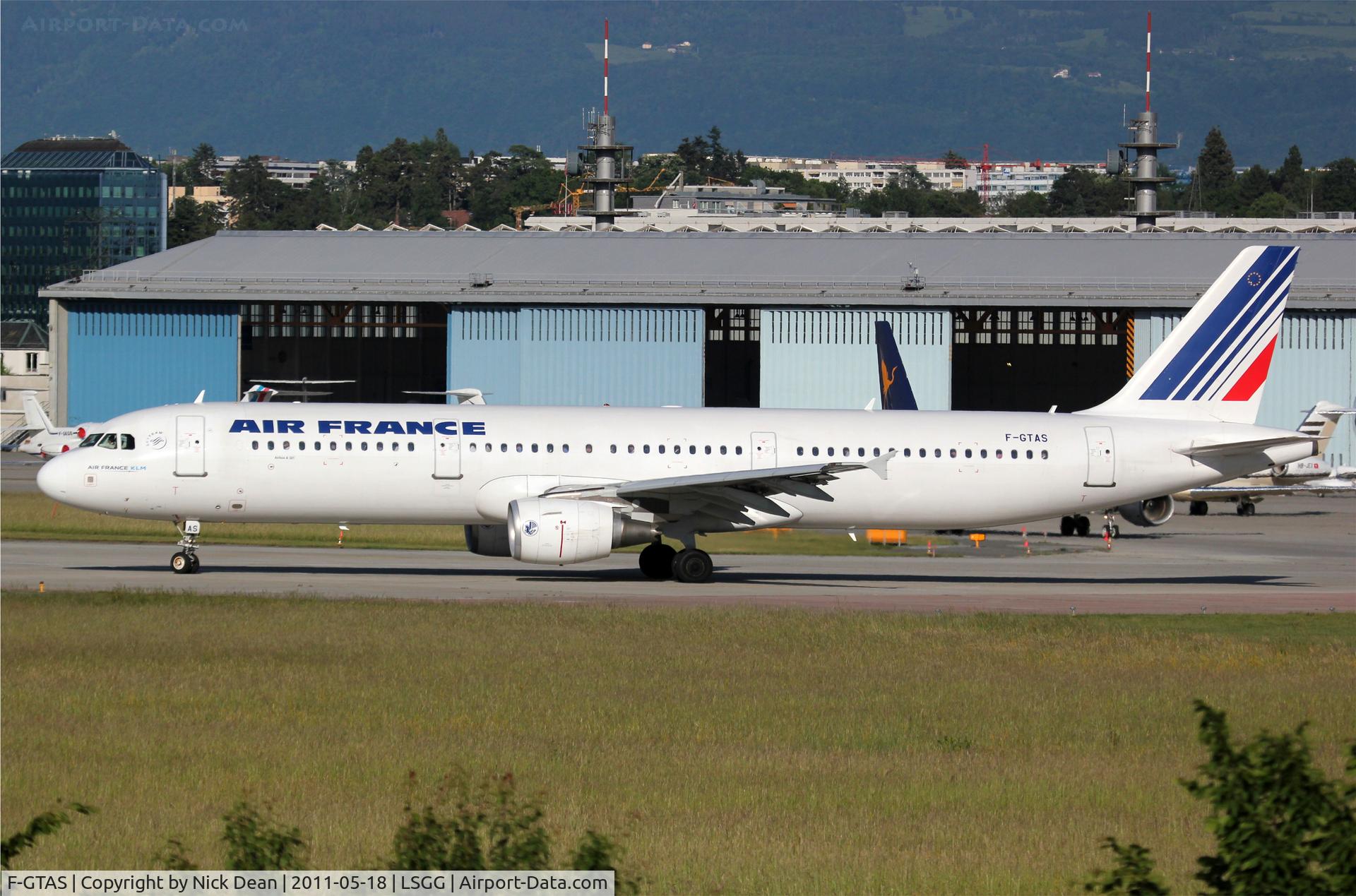 F-GTAS, 2008 Airbus A321-212 C/N 3419, LSGG/GVA