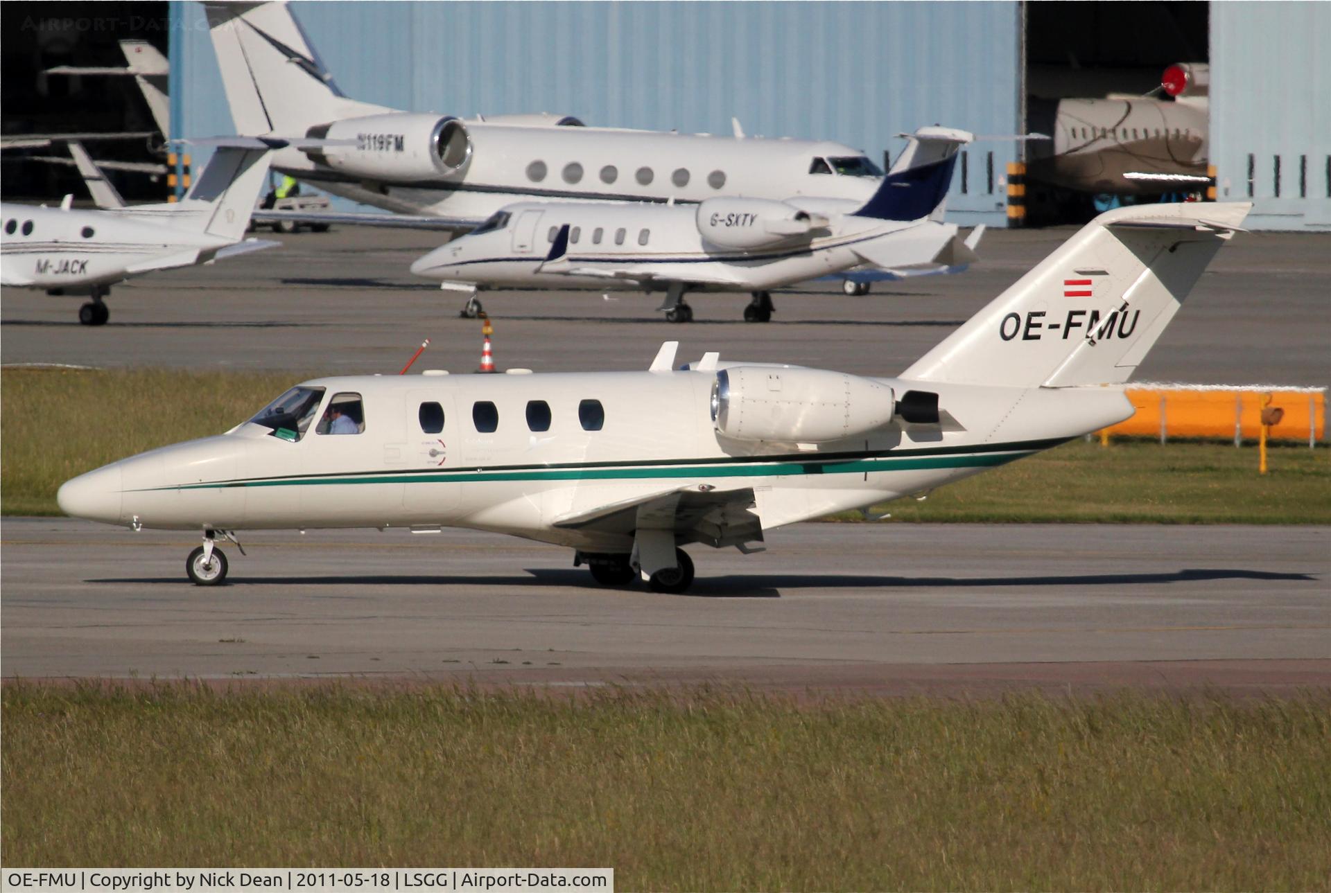 OE-FMU, 1993 Cessna 525 CitationJet C/N 525-0040, LSGG/GVA