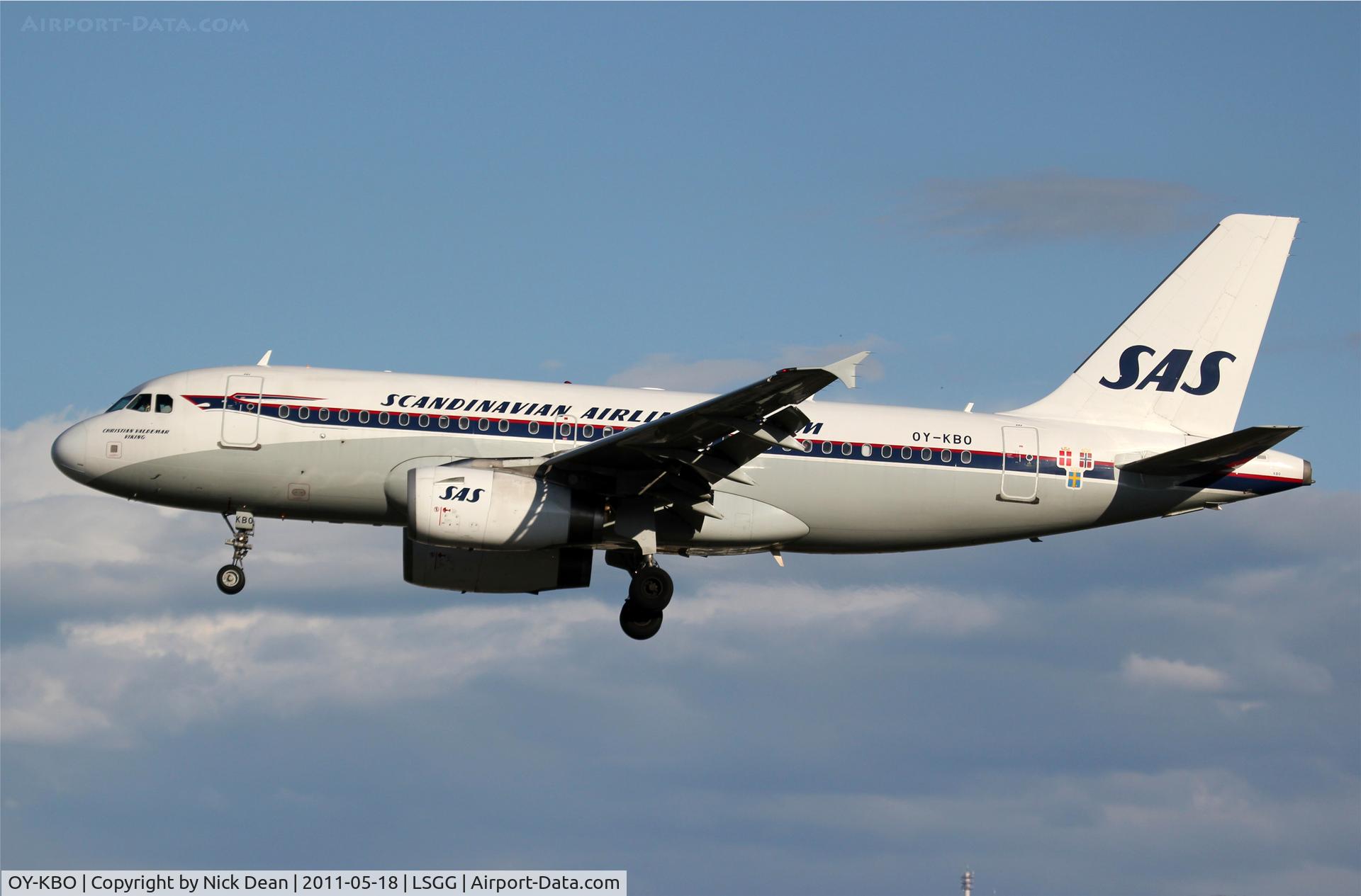 OY-KBO, 2006 Airbus A319-131 C/N 2850, LSGG/GVA