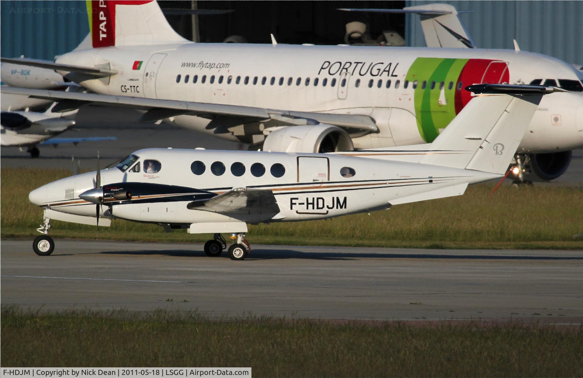 F-HDJM, 2008 Hawker Beechcraft B200GT King Air C/N BY-55, LSGG/GVA