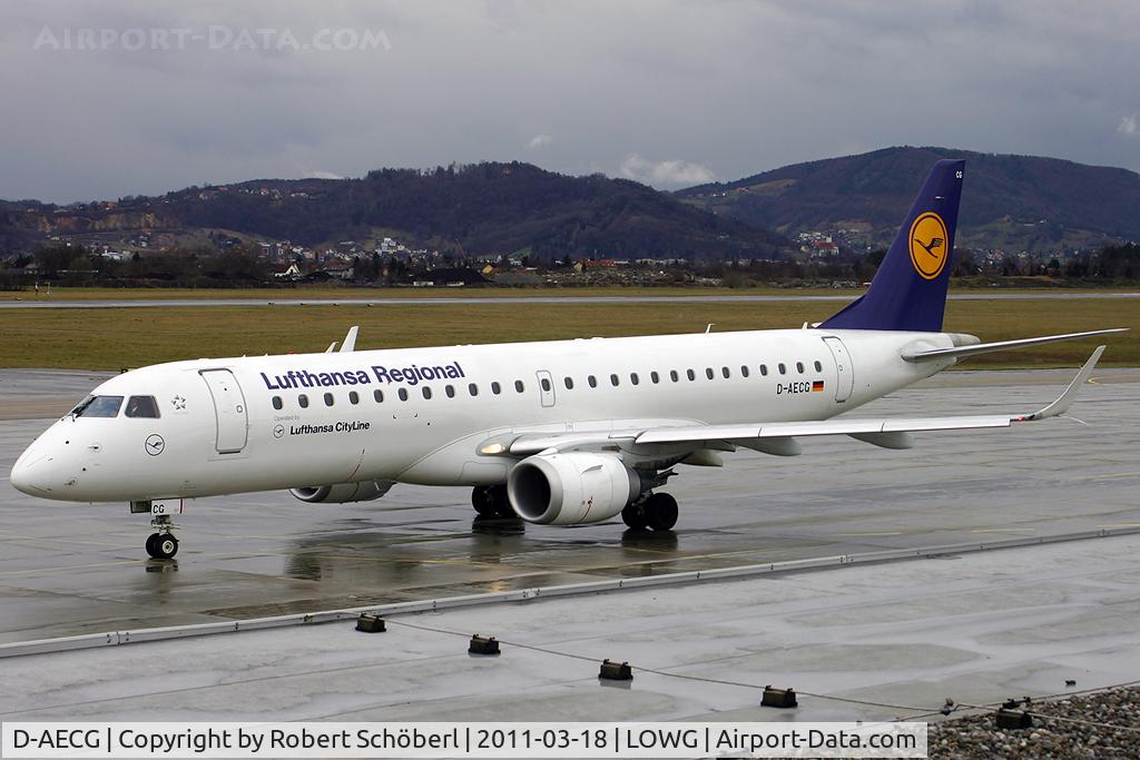 D-AECG, 2010 Embraer 190LR (ERJ-190-100LR) C/N 19000368, D-AECG