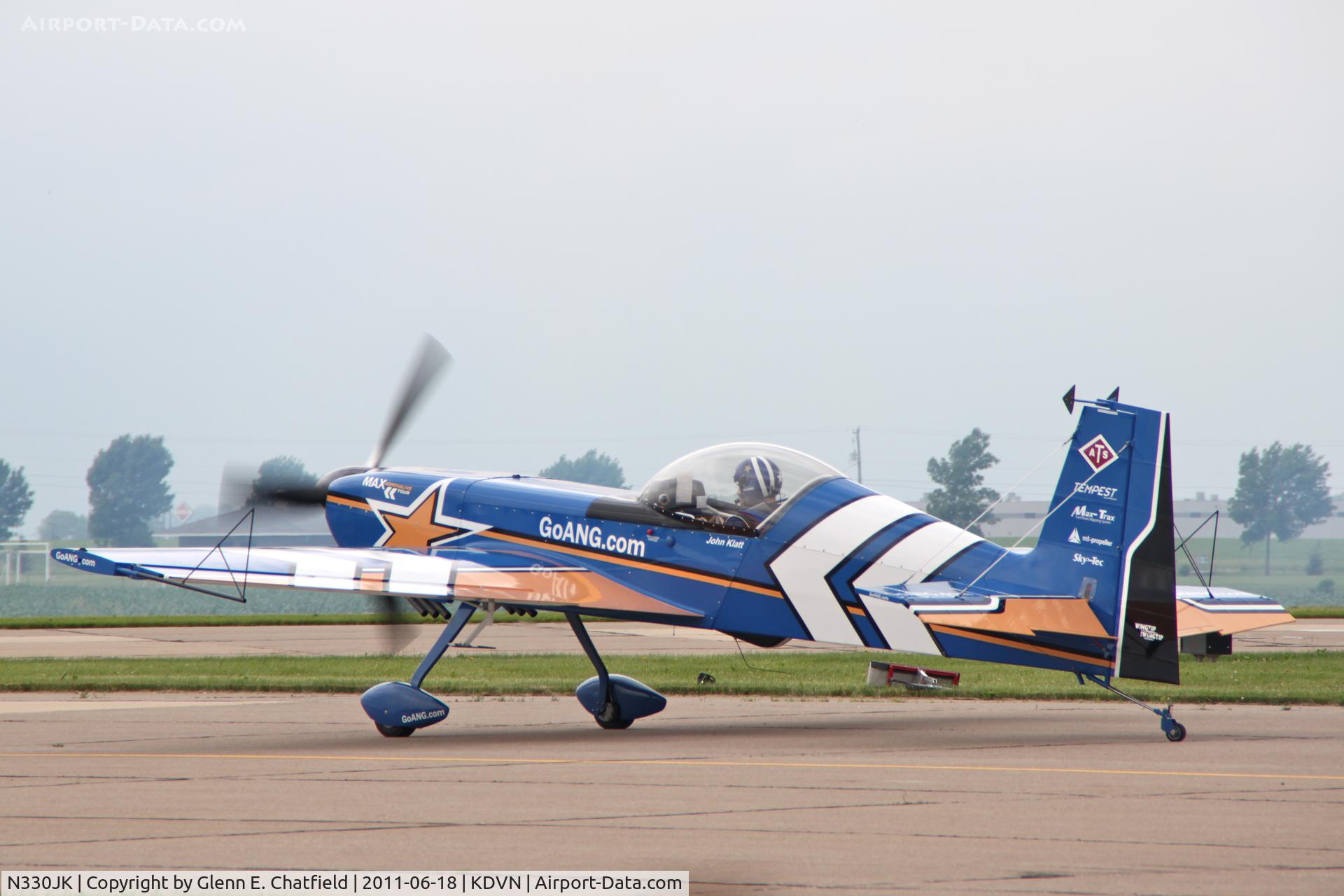 N330JK, Panzl S-330 C/N 009, At the Quad Cities Air Show