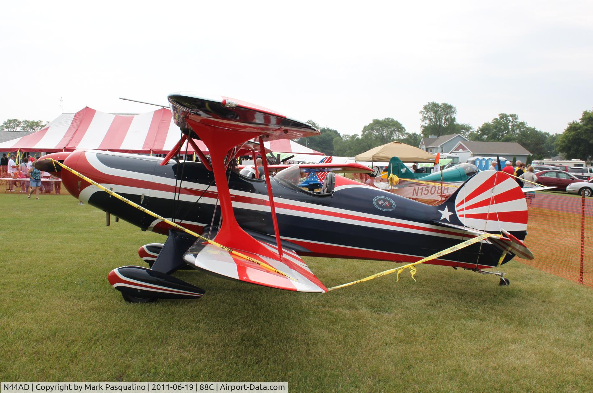 N44AD, 1979 Steen Skybolt C/N 123AD, 123 AD Steen
