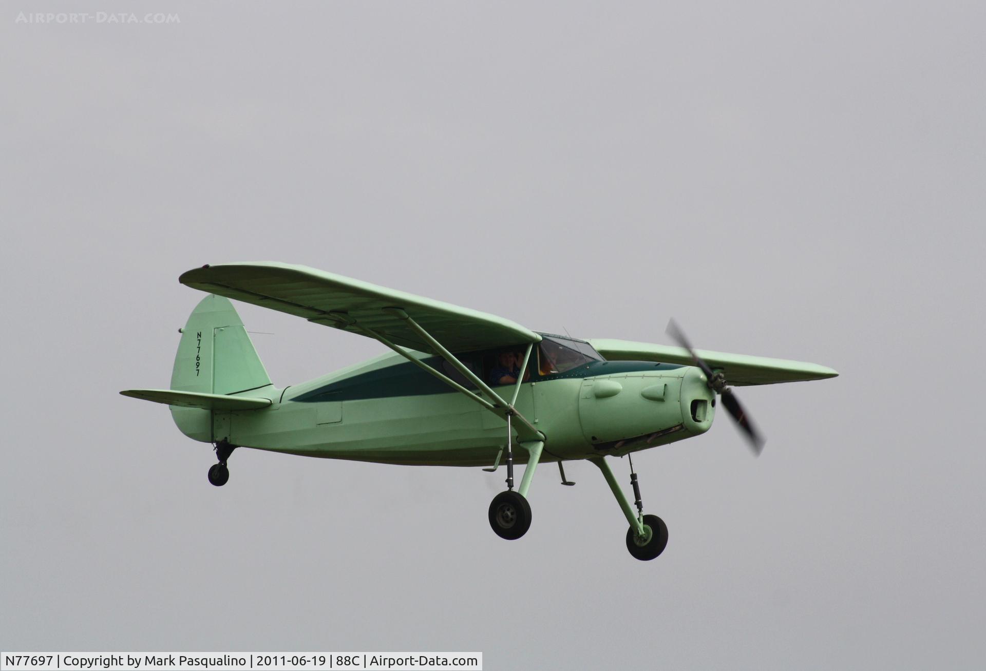 N77697, 1947 Fairchild 24R-46A C/N R46-339, Fairchild 24R-46A