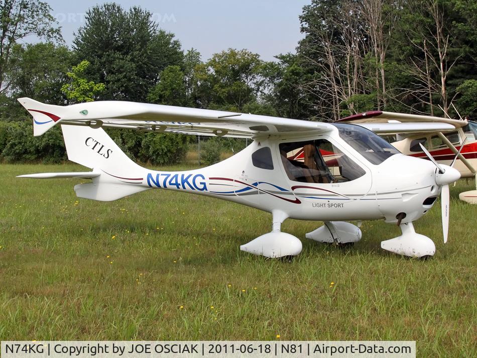 N74KG, Flight Design CTLS C/N F-09-03-15, @ Hammonton