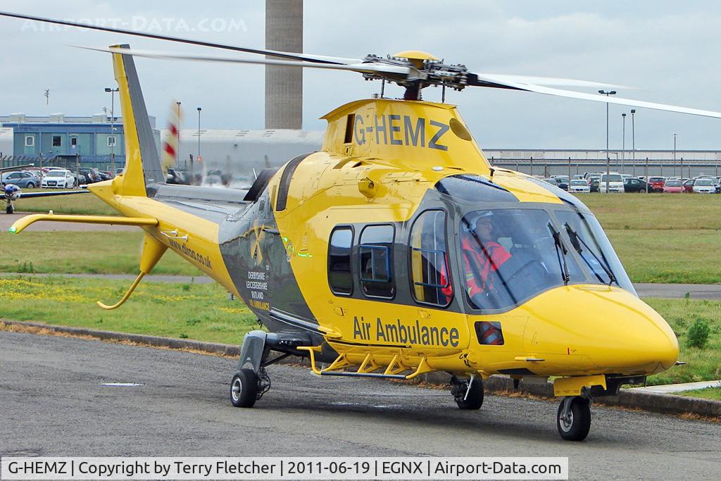 G-HEMZ, 2009 Agusta A-109S Grand C/N 22156, 2009 Agusta A-109S Grand, c/n: 22156 based Air Ambulance at East Midlands