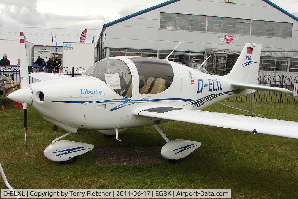D-ELXL, Liberty XL2 C/N 0088, Liberty Aerospace XL-2, c/n: 0088 exhibited at 2011 AeroExpo at Sywell
