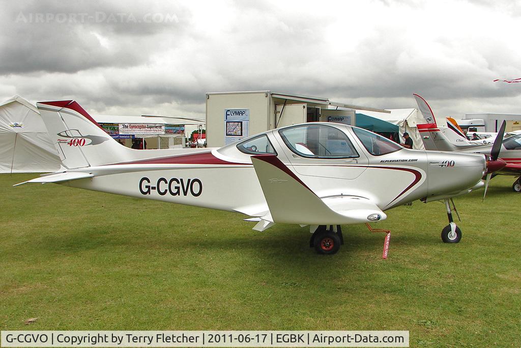 G-CGVO, 2011 Alpi Aviation Pioneer 400 C/N LAA 364-15006, 2011 PIONEER 400 exhibited at 2011 AeroExpo at Sywell