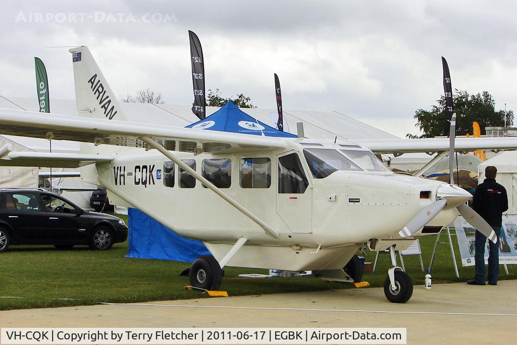 VH-CQK, 2010 Gippsland GA-8-TC320 Airvan C/N GA8-TC320-10-169, 2010 Gippsland GA-8 Airvan