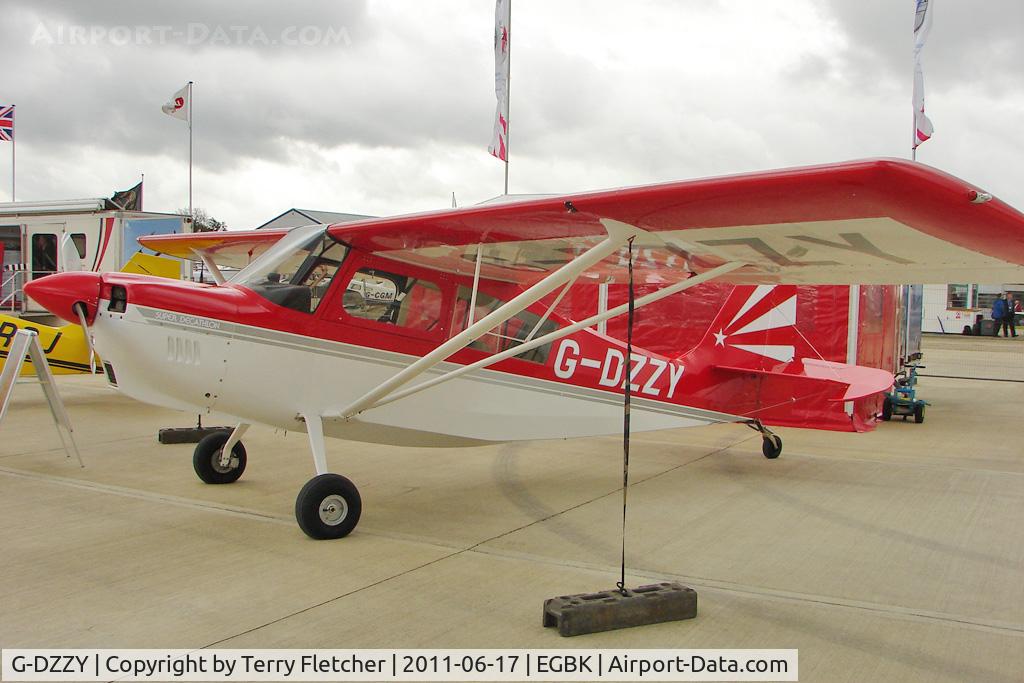 G-DZZY, 2011 American Champion 8KCAB Super Decathlon C/N 1106-2011, 2011 AMERICAN CHAMPION AIRCRAFT CORPORATION 8KCAB exhibited at 2011 AeroExpo at Sywell