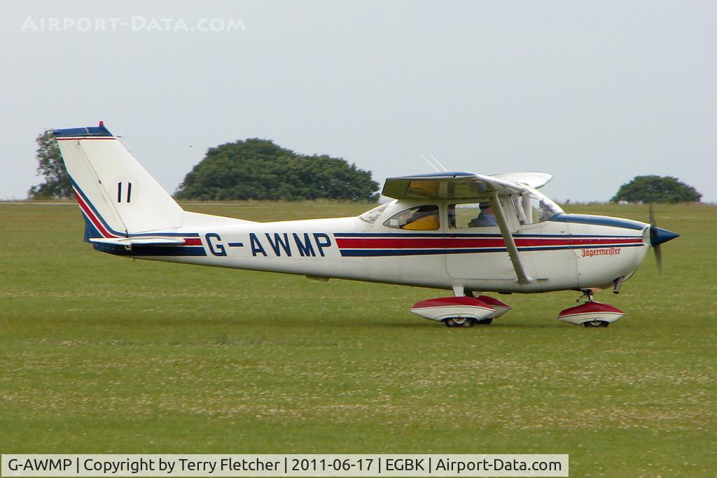 G-AWMP, 1968 Reims F172H Skyhawk C/N 0488, Visitor on Day 1 of 2011 AeroExpo at Sywell