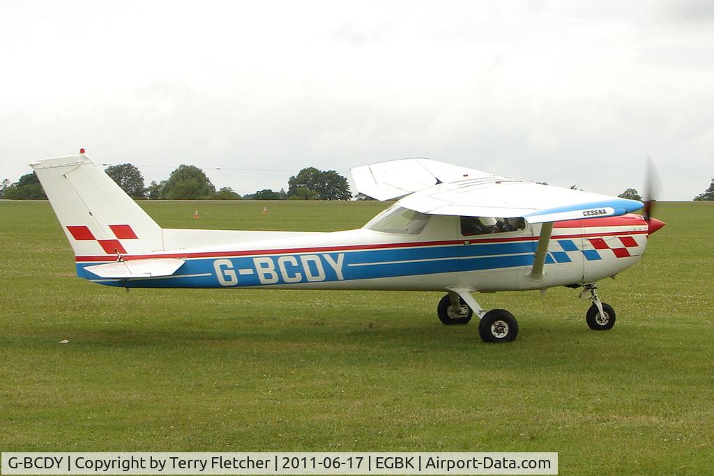 G-BCDY, 1974 Reims FRA150L Aerobat C/N 0237, Visitor on Day 1 on 2011 AeroExpo at Sywell